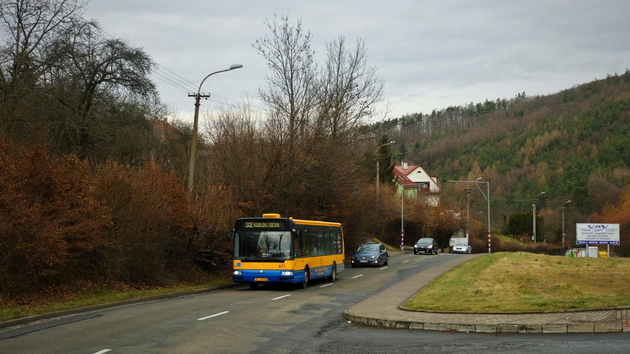 Zlín, Karosa Citybus 12M.2071 (Irisbus) č. 671