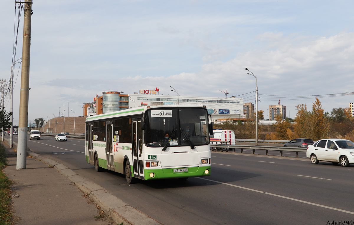 Krasnoyarsk, LiAZ-5293.53 # В 315 РУ 47