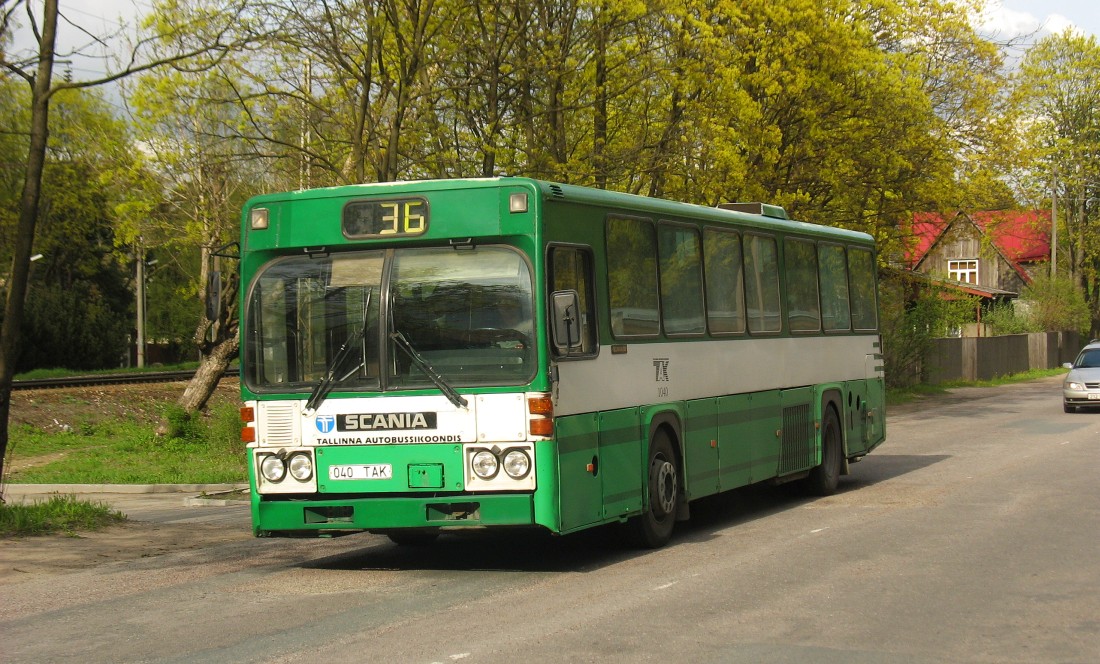 Таллин, Scania CR112 № 1040