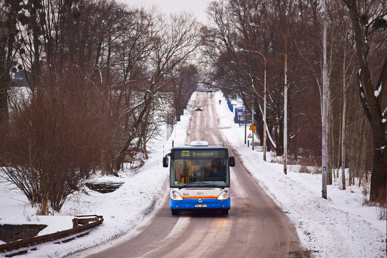 Ostrau, Irisbus Citelis 12M Nr. 7021
