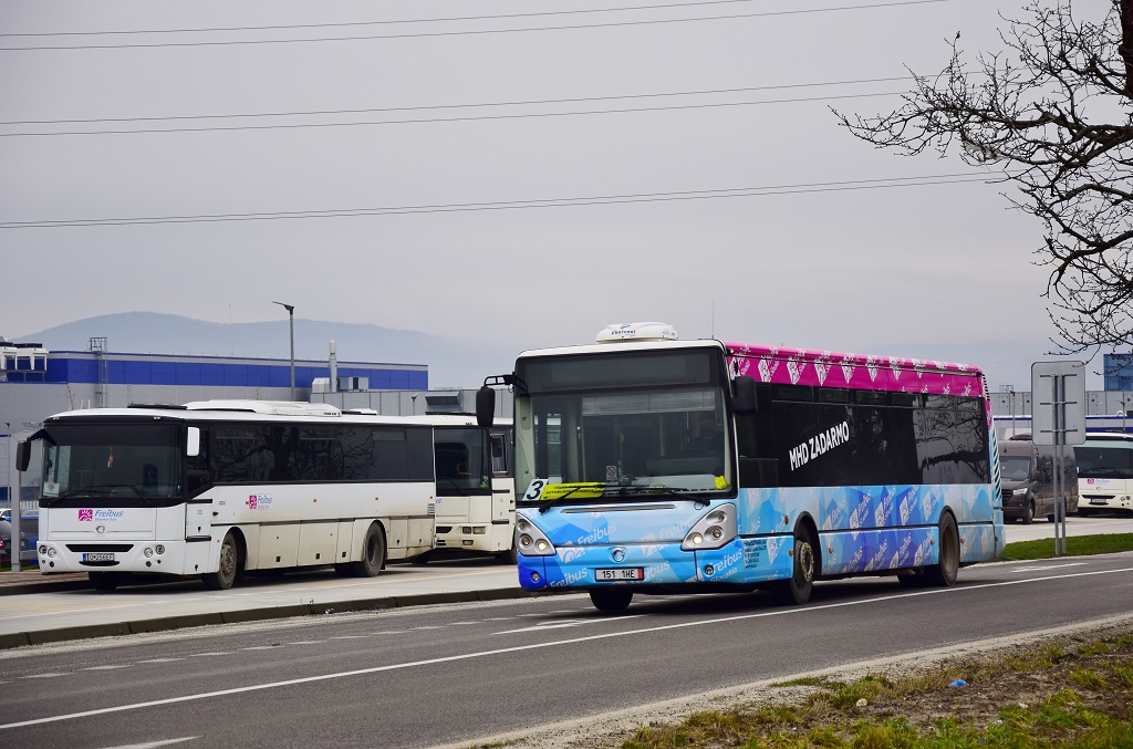 Topoľčany, Irisbus Citelis 12M # 151 1HE; Topoľčany, Karosa C956.1074 Axer 12M # TO-256EF
