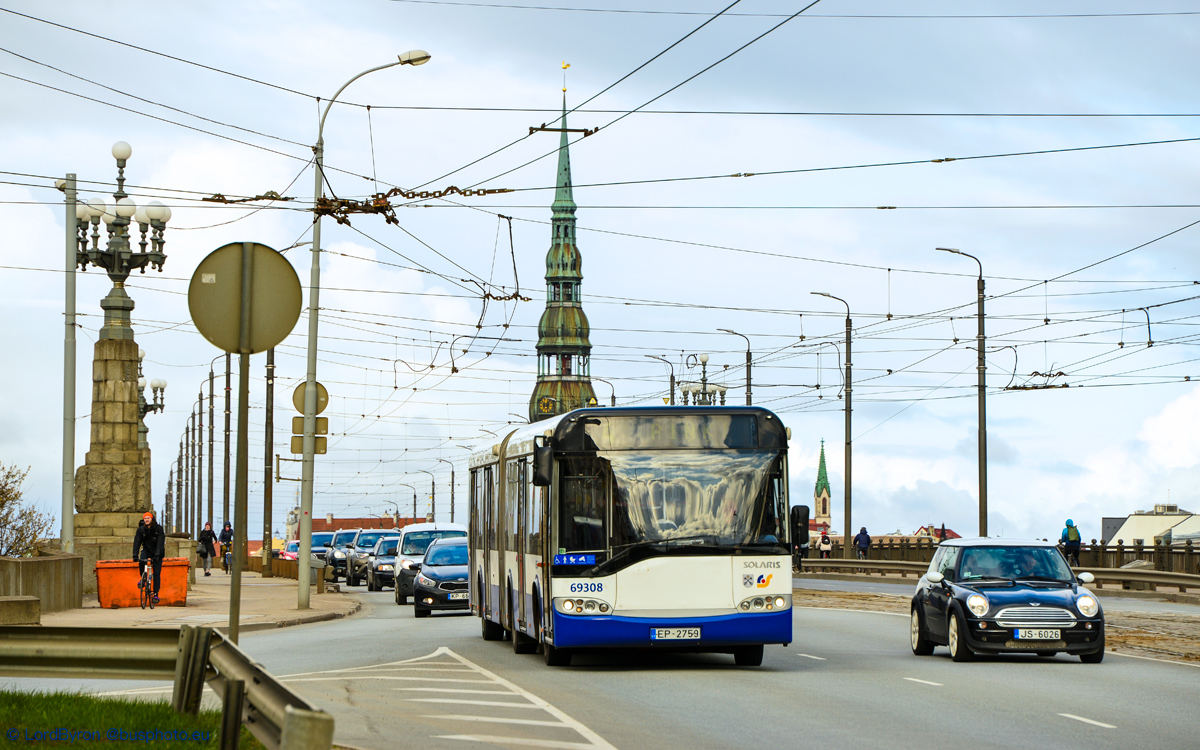 Riga, Solaris Urbino II 18 nr. 69308