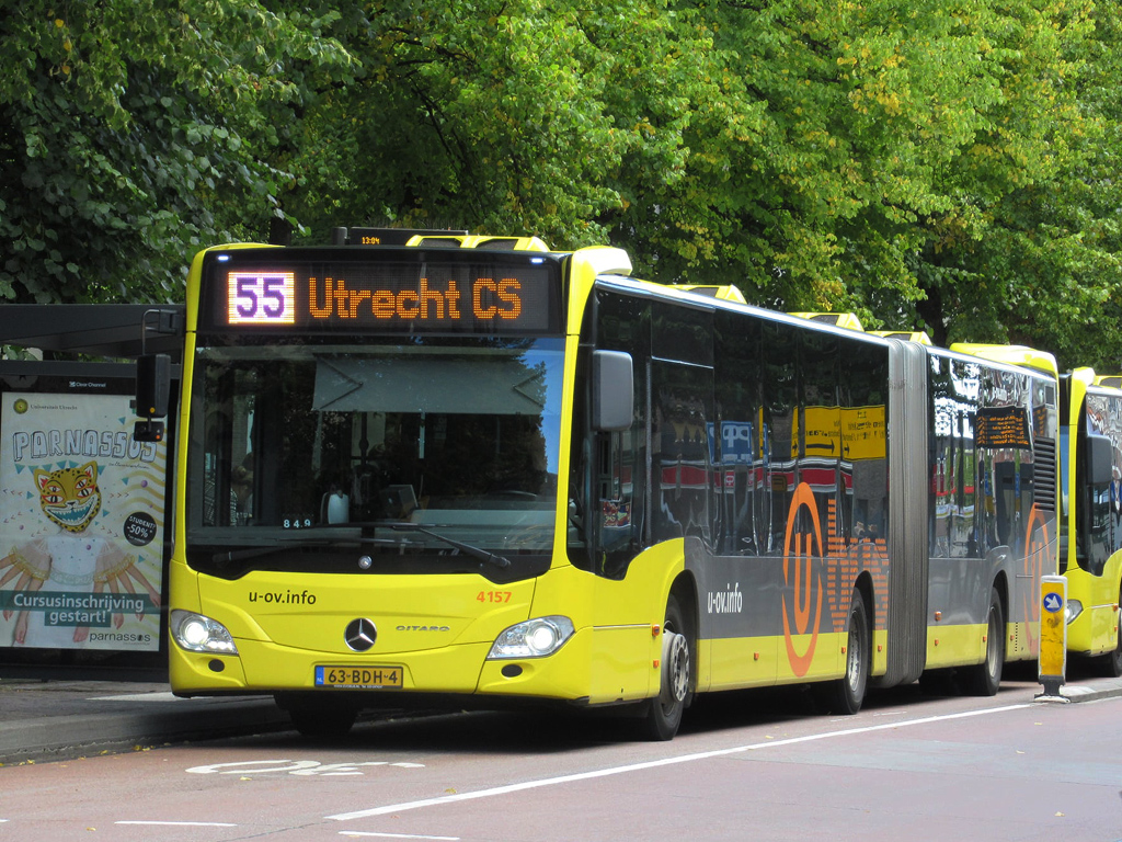 Utrecht, Mercedes-Benz Citaro C2 G nr. 4157