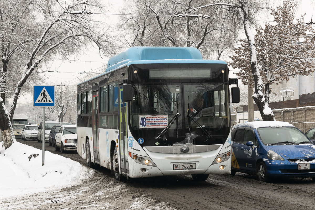 Бишкек, Yutong ZK6108HGH (CNG) № 01 768 AG