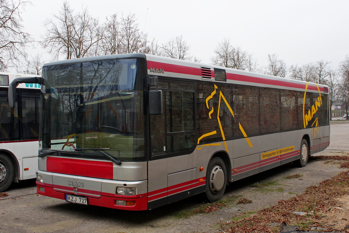 Panevėžys, MAN A20 NÜ313 # KZJ 727