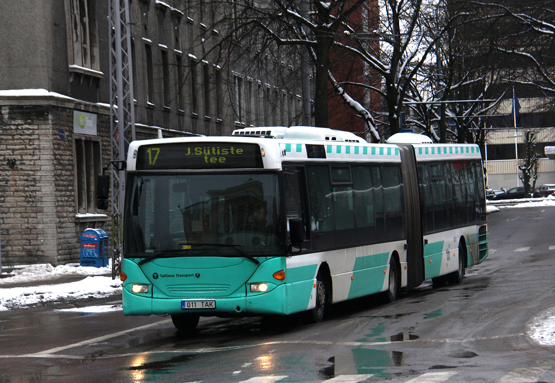 Таллин, Scania OmniLink CL94UA 6x2LB № 1011