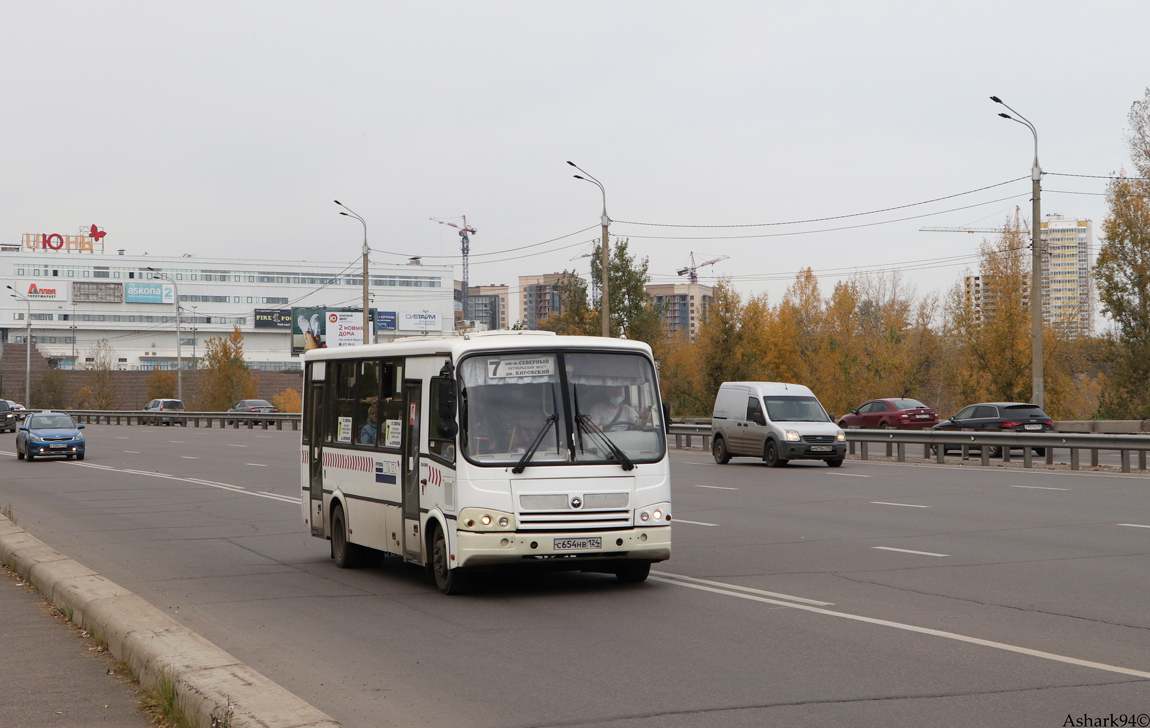 Krasnoyarsk, PAZ-320412-05 (3204CE, CR) nr. С 654 НВ 124