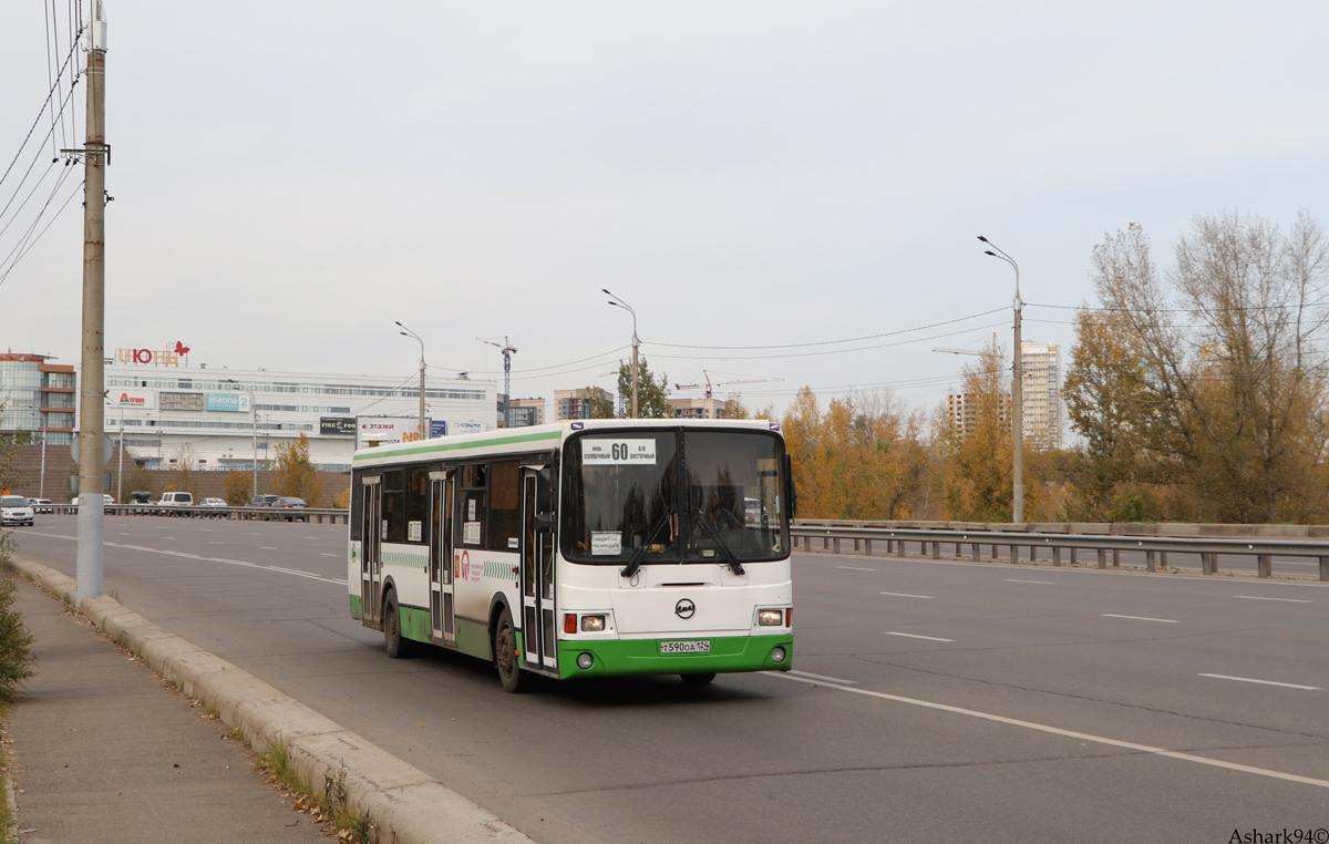 Krasnoyarsk, LiAZ-5256.53 # Т 590 ОА 124