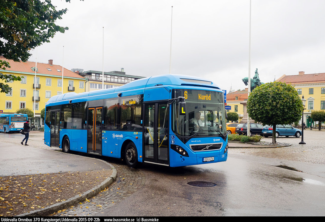 Uddevalla, Volvo 7900 Hybrid # 370
