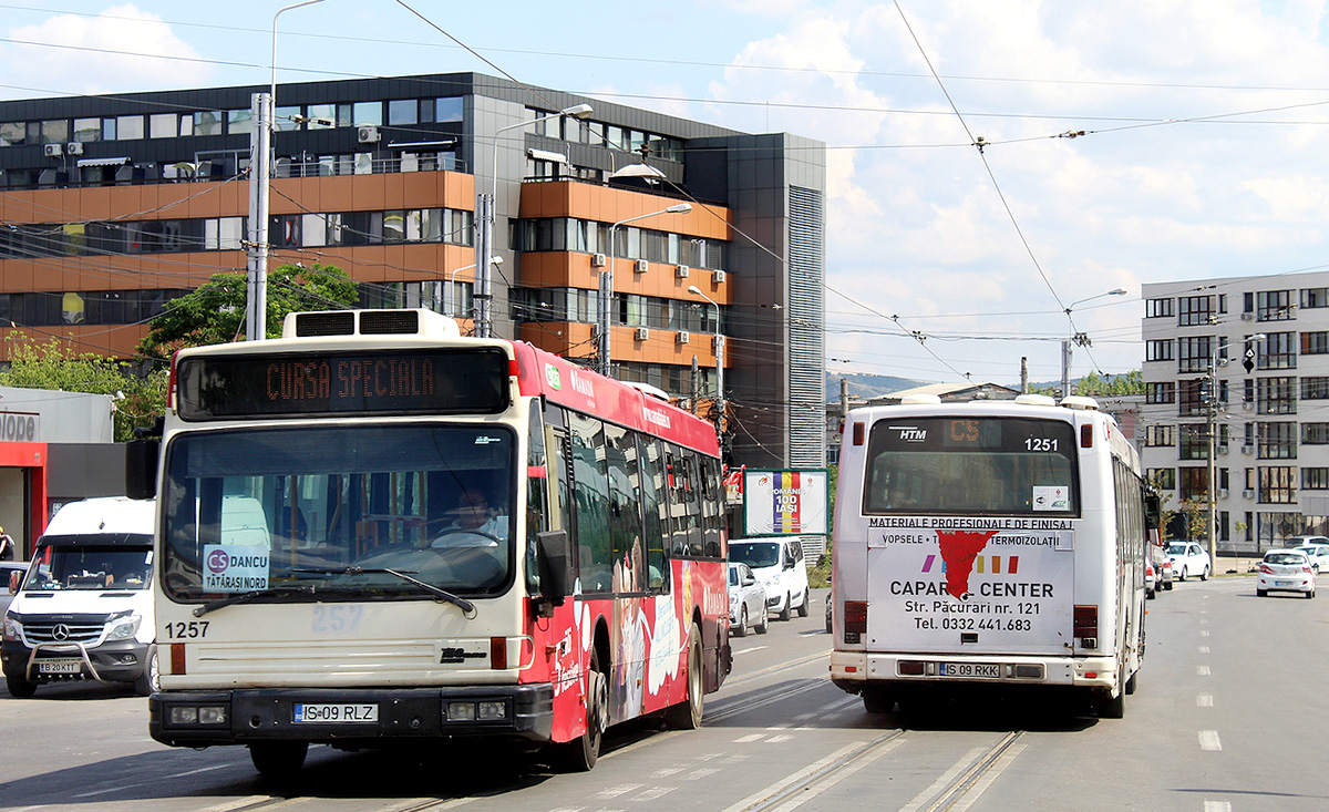 Iaşi, Den Oudsten Alliance City B96 №: 1257; Iaşi, Den Oudsten Alliance City B96 №: 1251