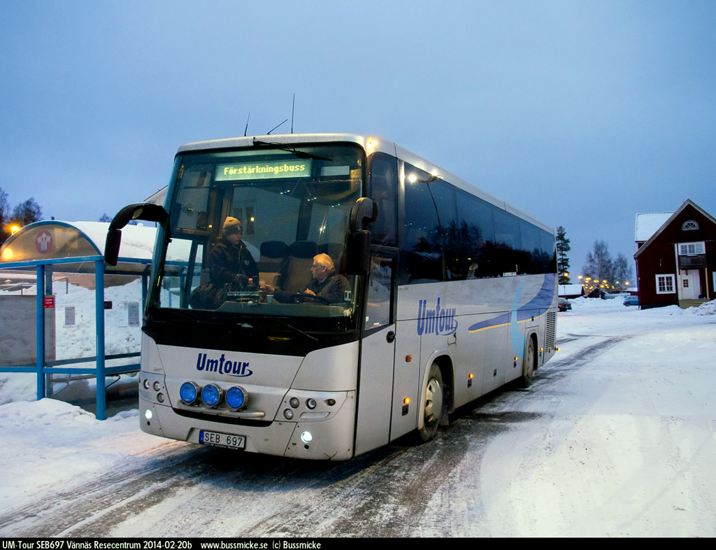 Umeå, Volvo 9900 # SEB 697