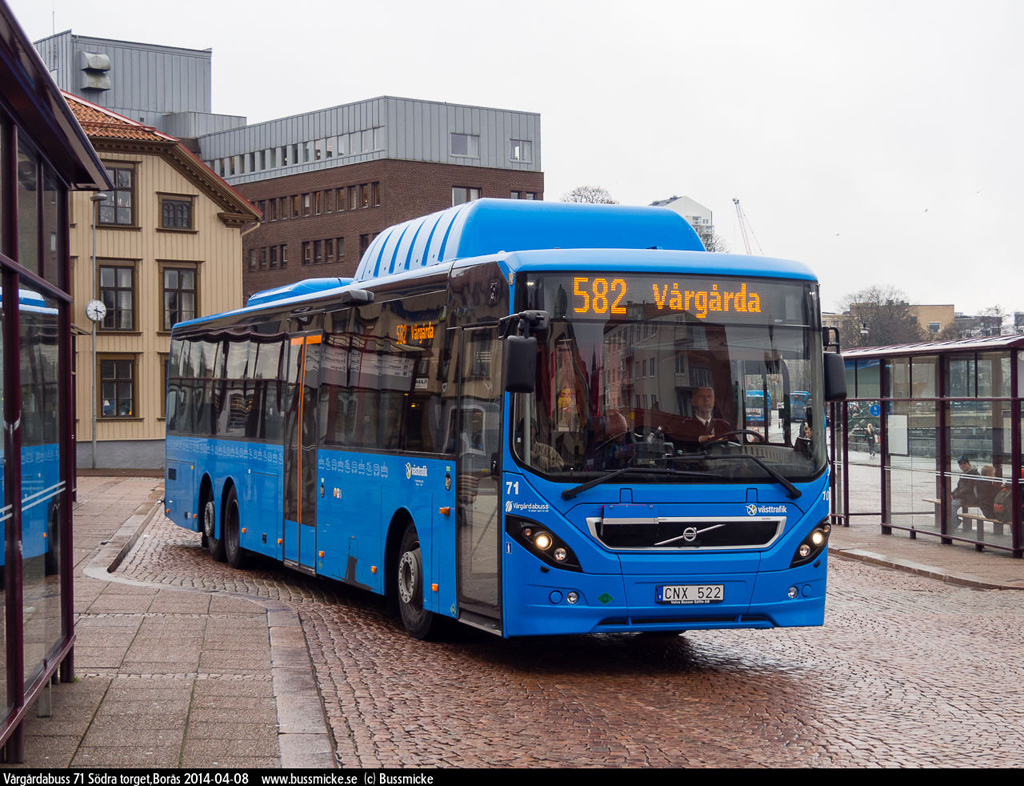 Borås, Volvo 8500LE CNG № 71