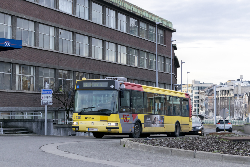 Charleroi, Irisbus Agora S №: 7317