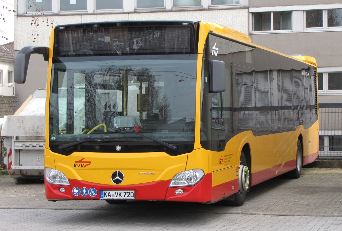 Karlsruhe, Mercedes-Benz Citaro C2 # 720