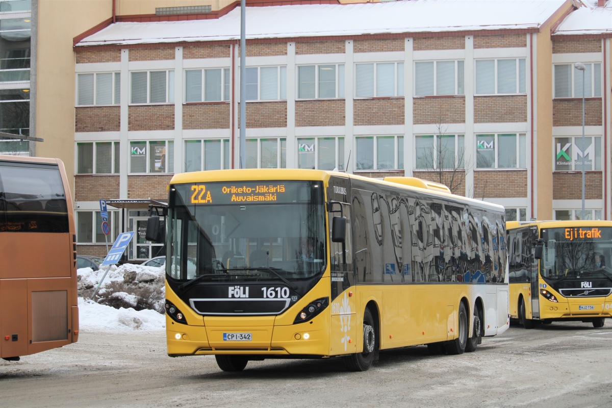 Turku, Volvo 8900LE # 1610