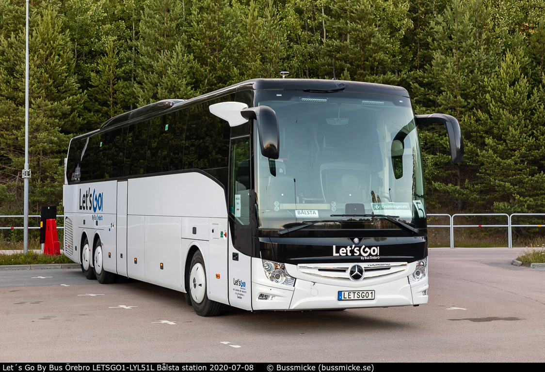 Örebro, Mercedes-Benz Tourismo 17RHD-III L # LETSGO1