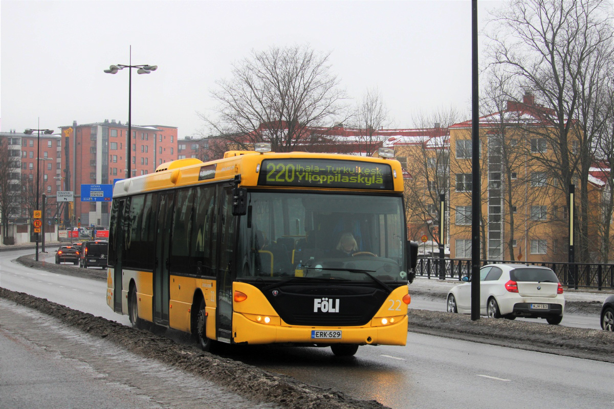 Turku, Scania OmniLink CK230UB 4x2LB # 22