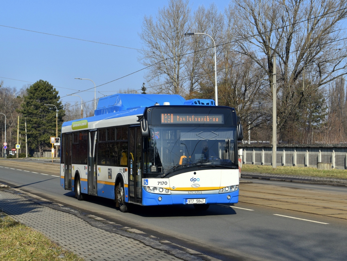 Ostrava, Solaris Urbino III 12 CNG nr. 7170