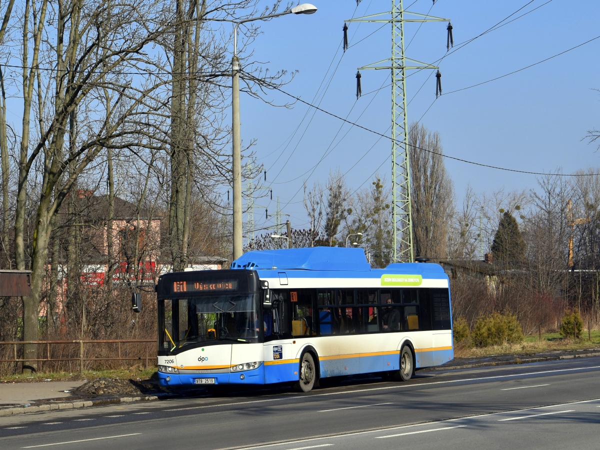 Ostrava, Solaris Urbino III 12 CNG # 7206
