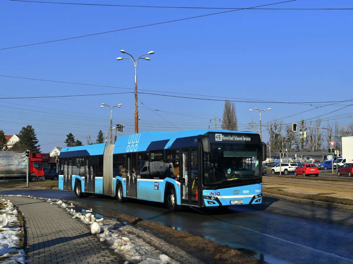 Ostrava, Solaris Urbino IV 18 CNG # 7880