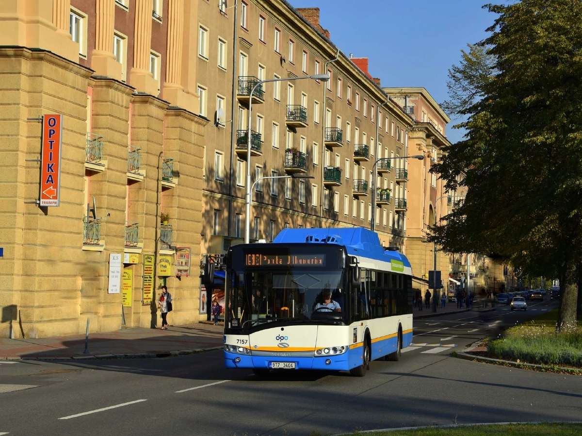 Ostrava, Solaris Urbino III 12 CNG # 7157
