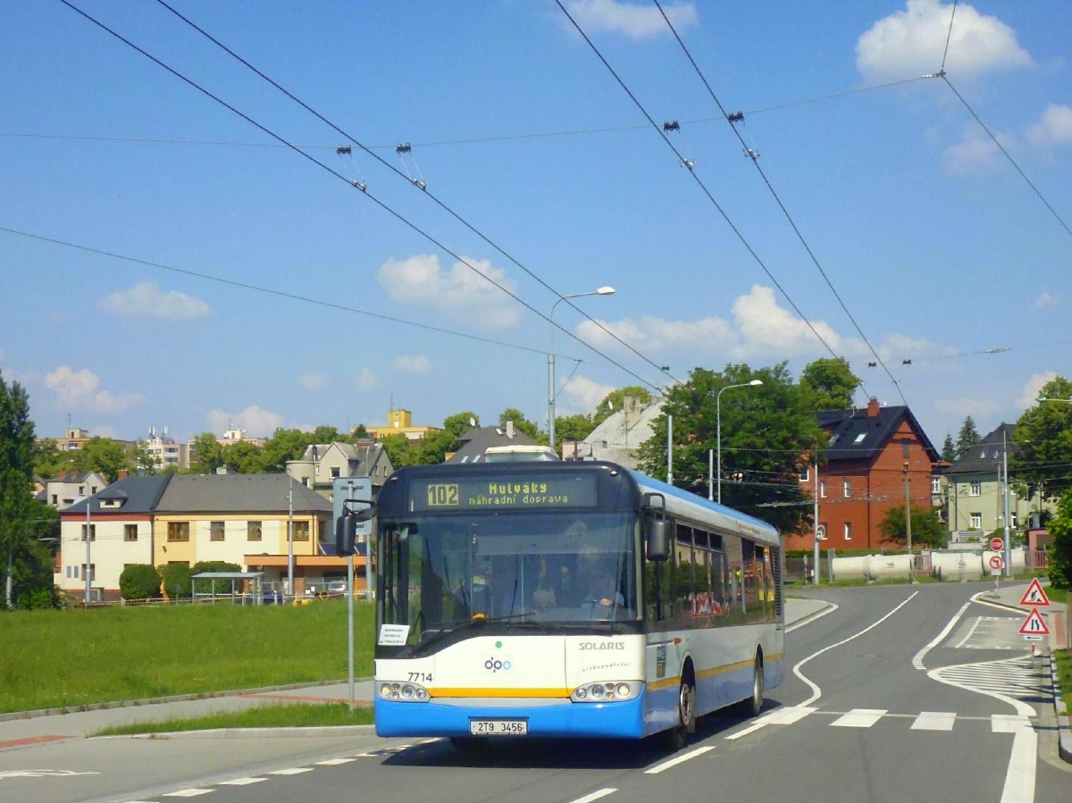 Ostrava, Solaris Urbino II 12 # 7714