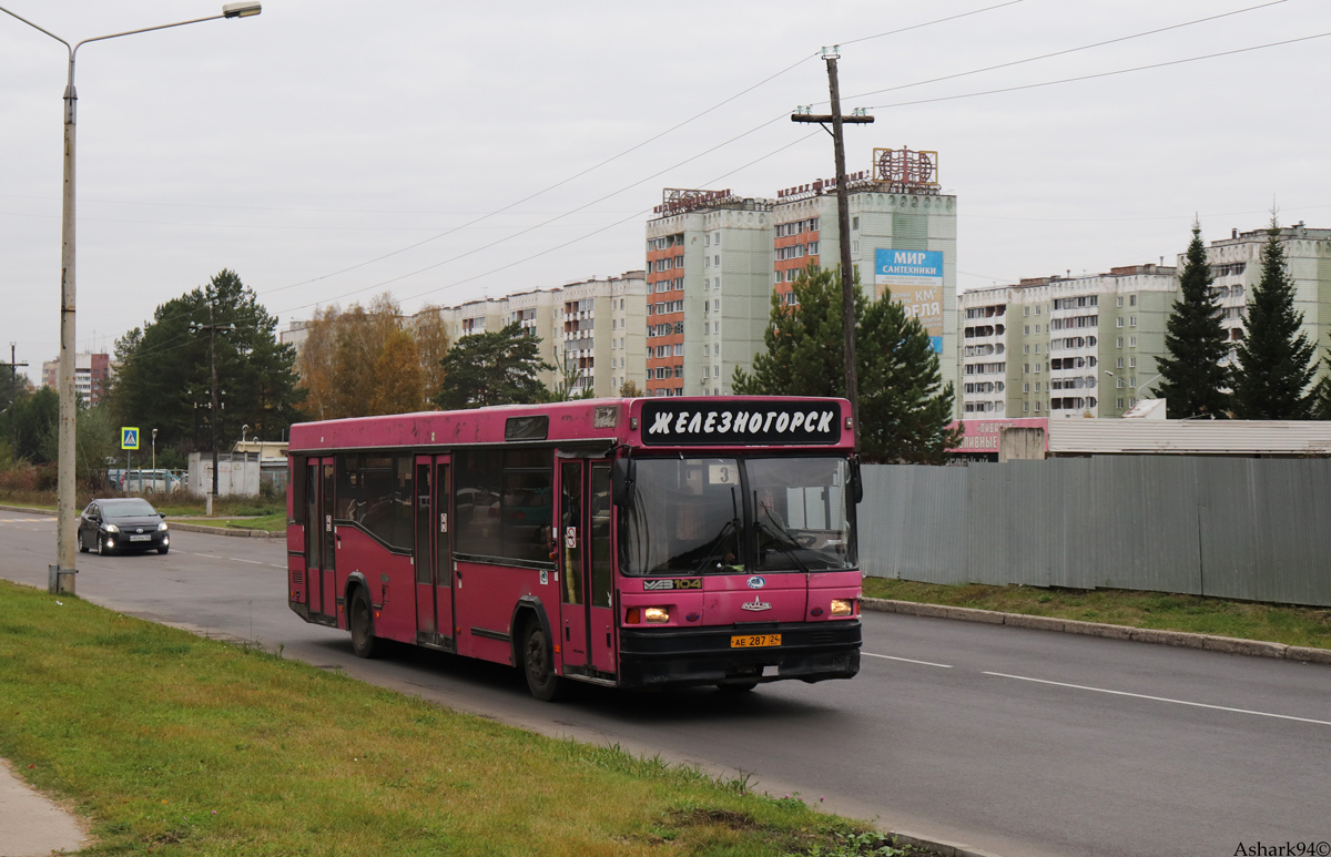 Zheleznogorsk (Krasnoyarskiy krai), MAZ-104.021 No. АЕ 287 24