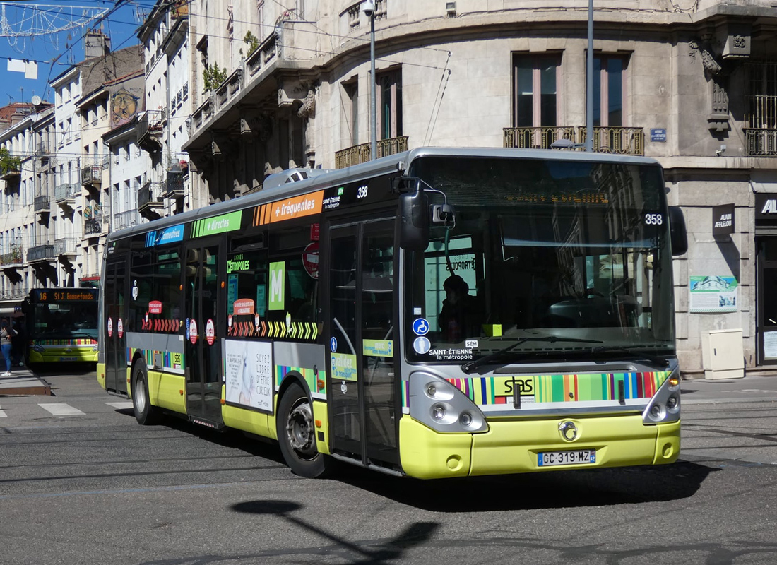 Saint-Étienne, Irisbus Citelis 12M № 258