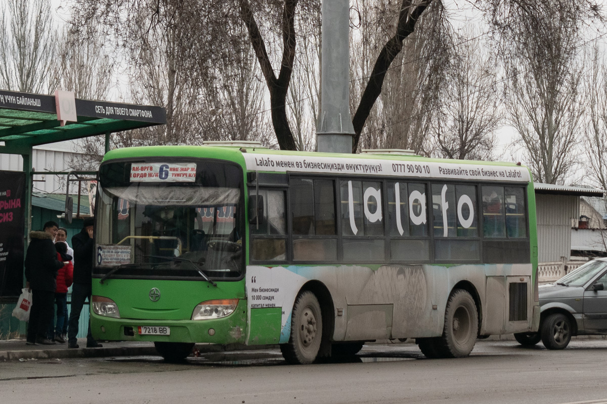 Bishkek, Yaxing JS6851H1 # 7218 BB