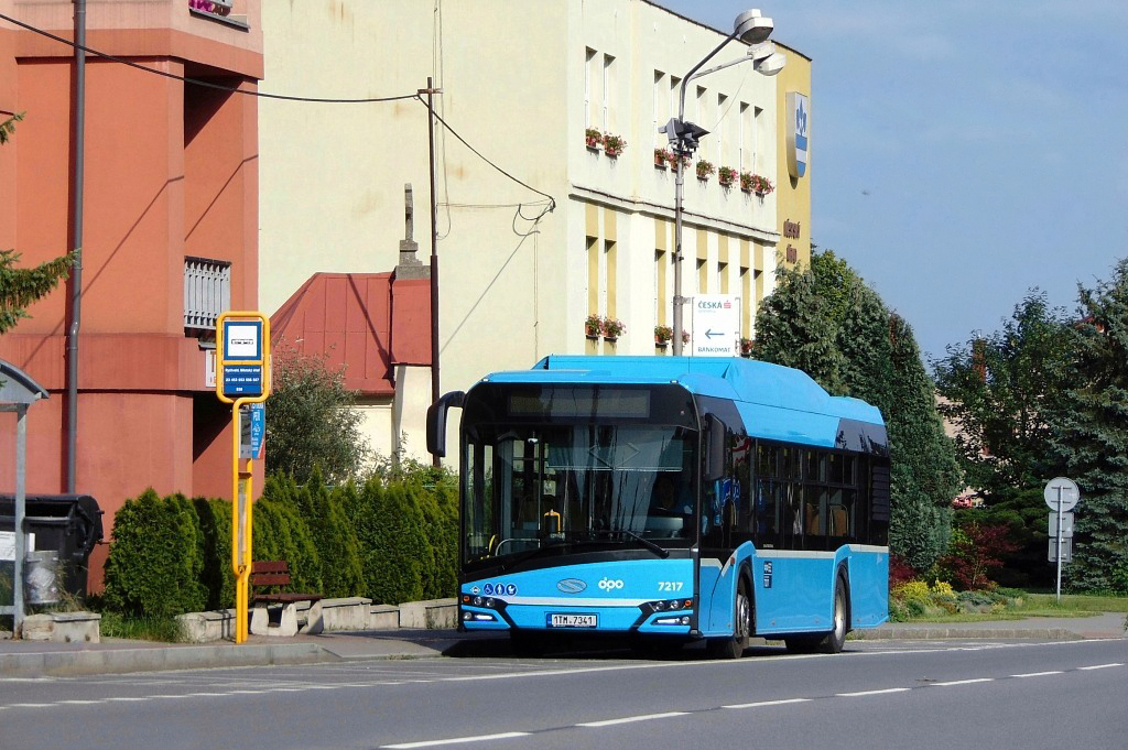Ostrava, Solaris Urbino IV 12 CNG № 7217