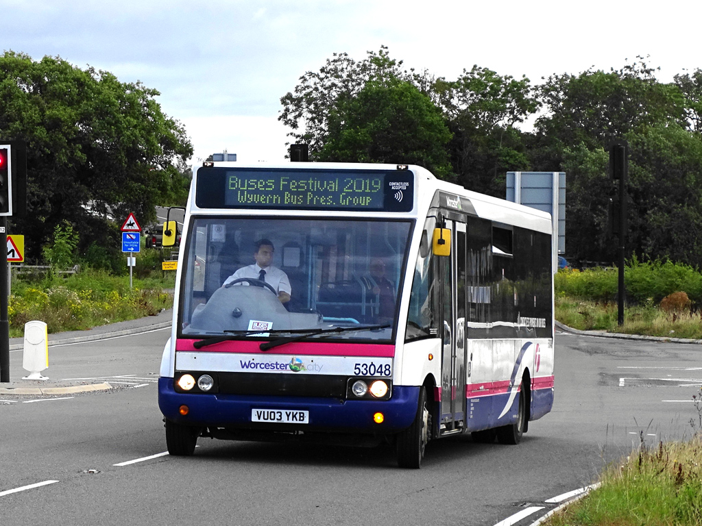 Worcester, Optare Solo # 53048