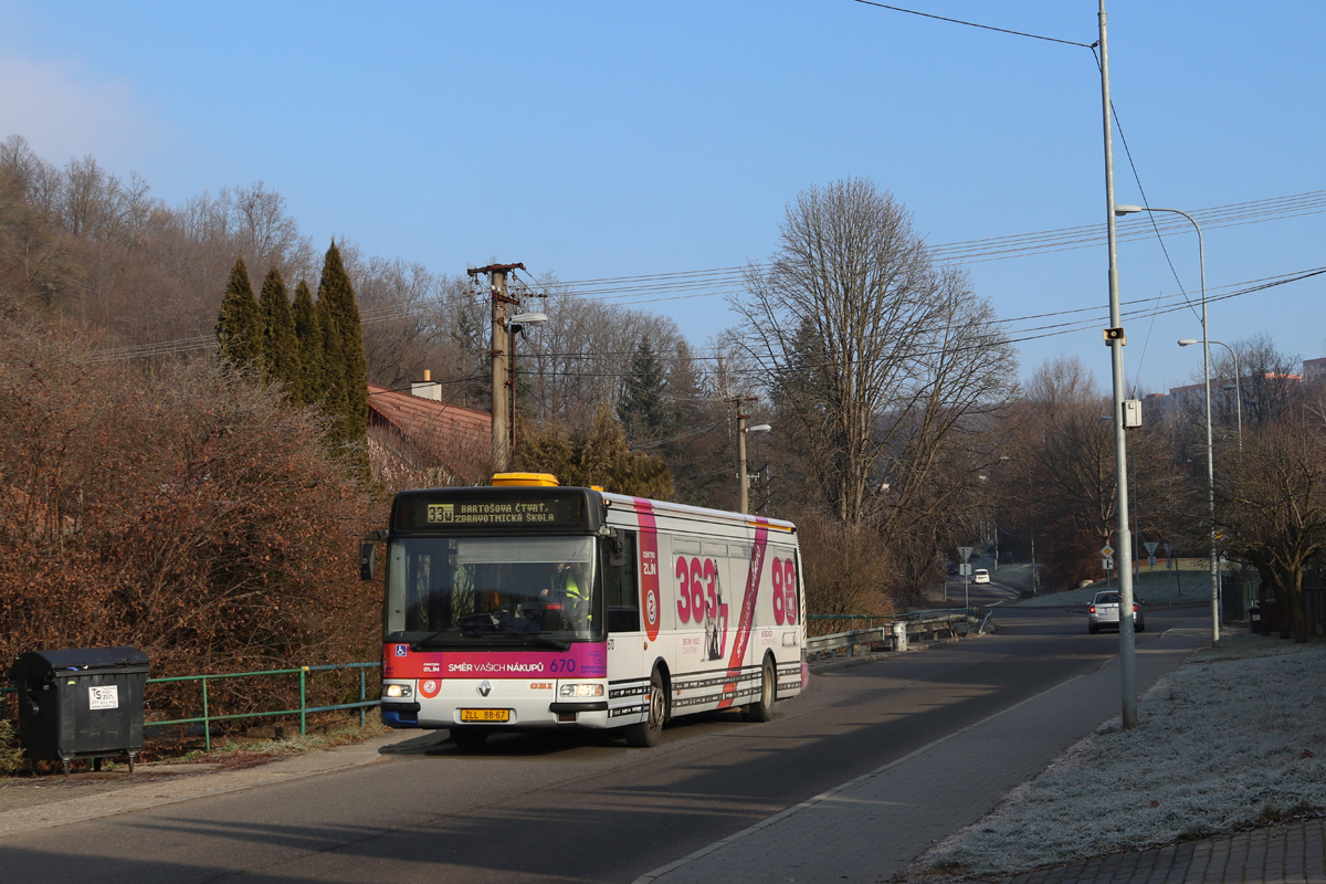 Zlín, Karosa Citybus 12M.2071 (Irisbus) # 670