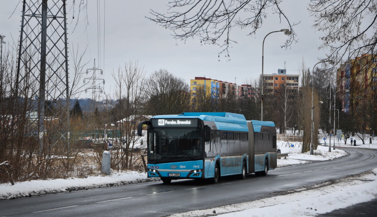 Ostrava, Solaris Urbino IV 18 CNG №: 7913