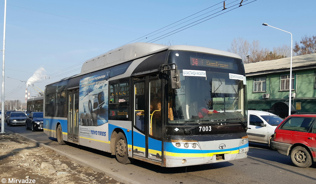 Almaty, Daewoo GDW6126CNG (СемАЗ) № 7003