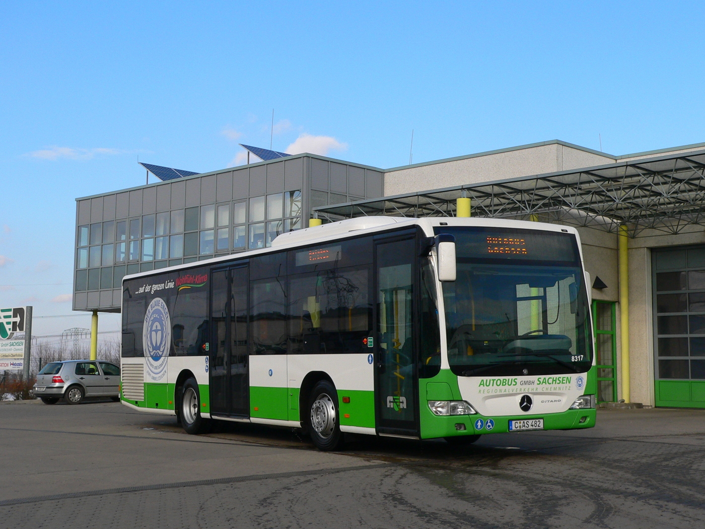 Chemnitz, Mercedes-Benz O530 Citaro Facelift K nr. 8317