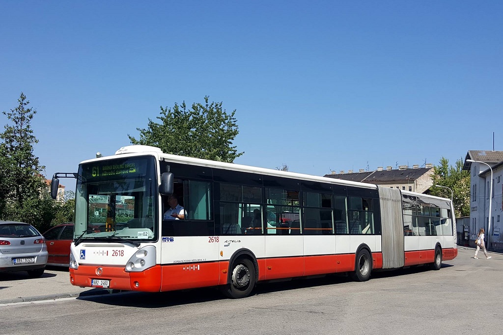 Brünn, Irisbus Citelis 18M Nr. 2618
