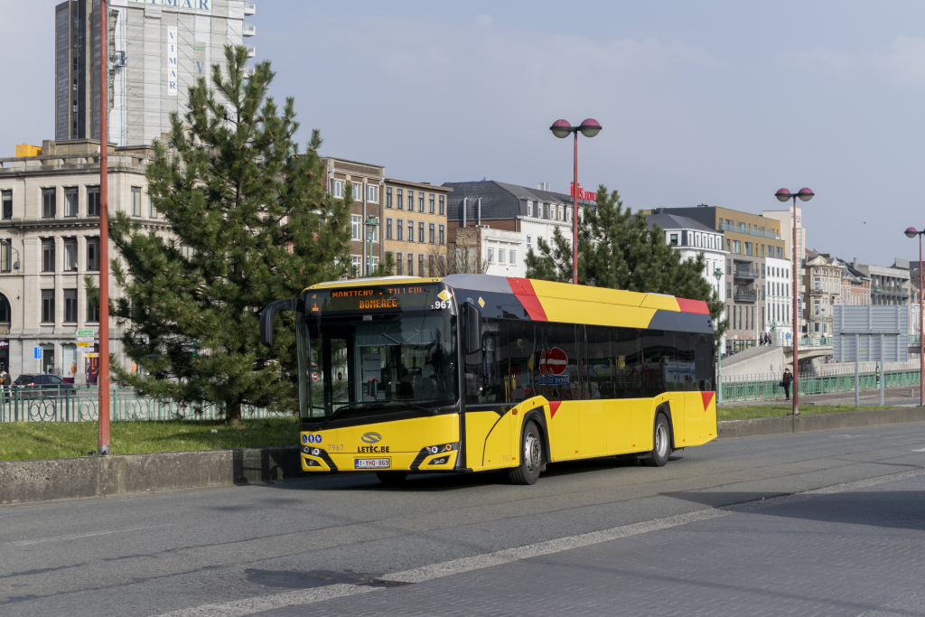 Charleroi, Solaris Urbino IV 12 hybrid # 7967