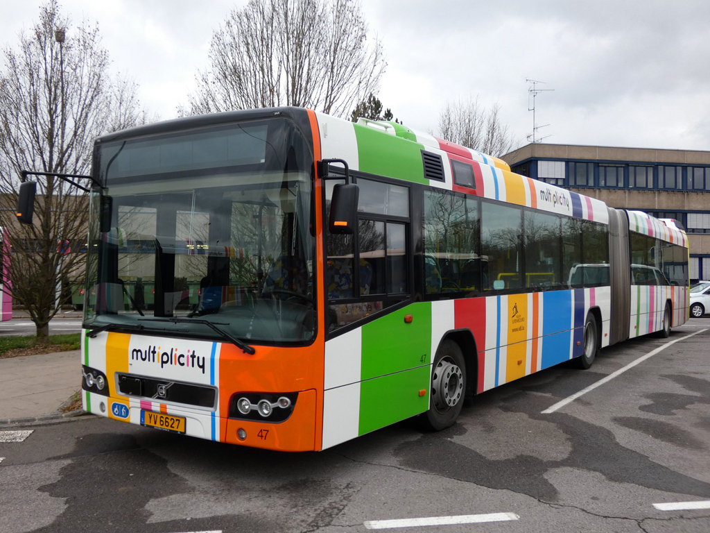 Luxembourg-ville, Volvo 7700A # 47