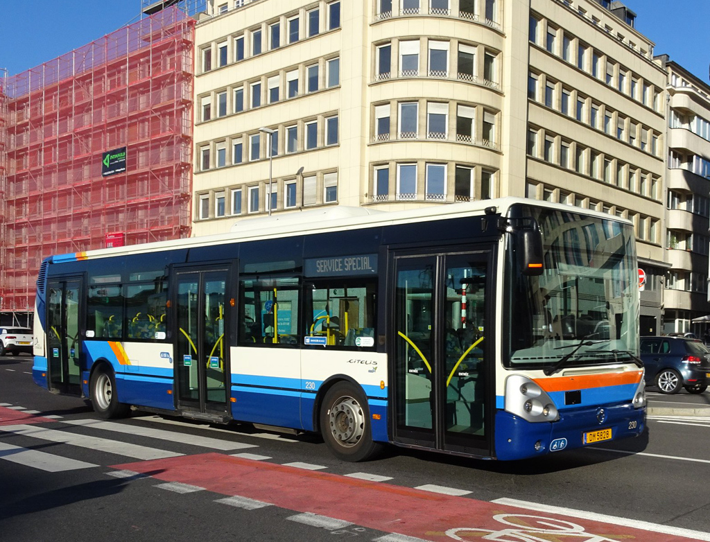 Luxembourg-ville, Irisbus Citelis 12M č. 230