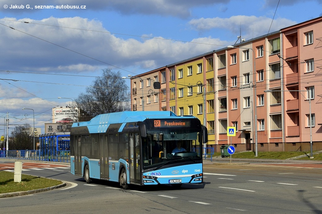 Ostrava, Solaris Urbino IV 12 CNG №: 7240