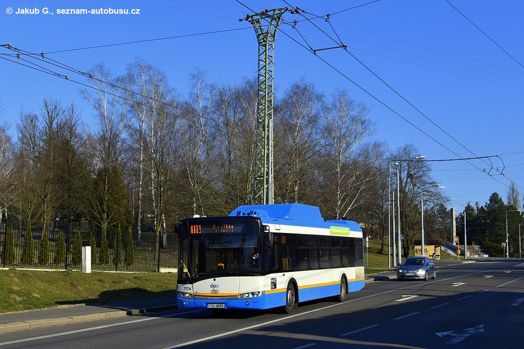 Ostrava, Solaris Urbino III 12 CNG # 7174