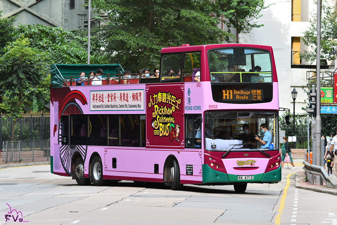 Hong Kong, Alexander Dennis Enviro 500 # 5552