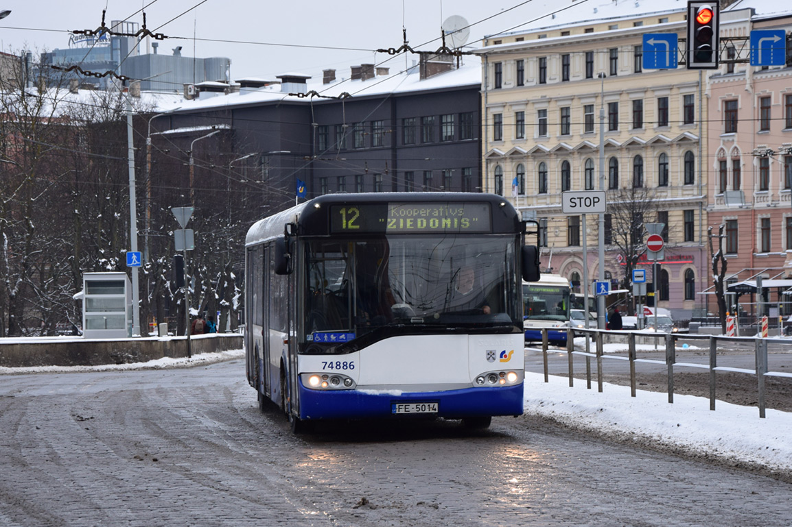 Riga, Solaris Urbino II 12 č. 74886