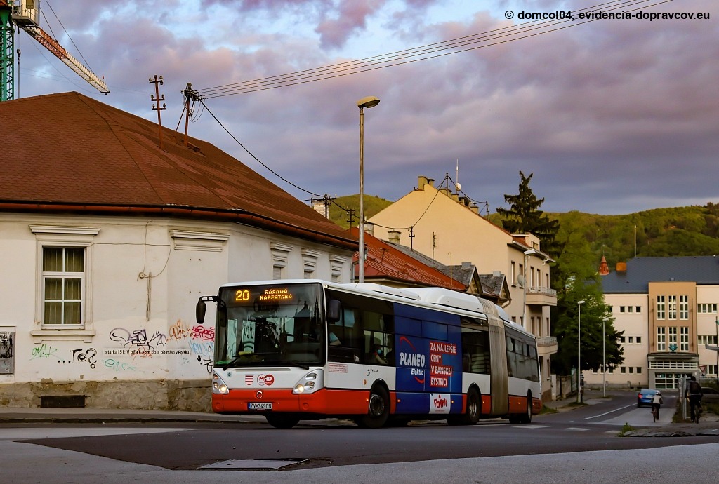 Banská Bystrica, Irisbus Citelis 18M CNG Nr. ZV-349CN