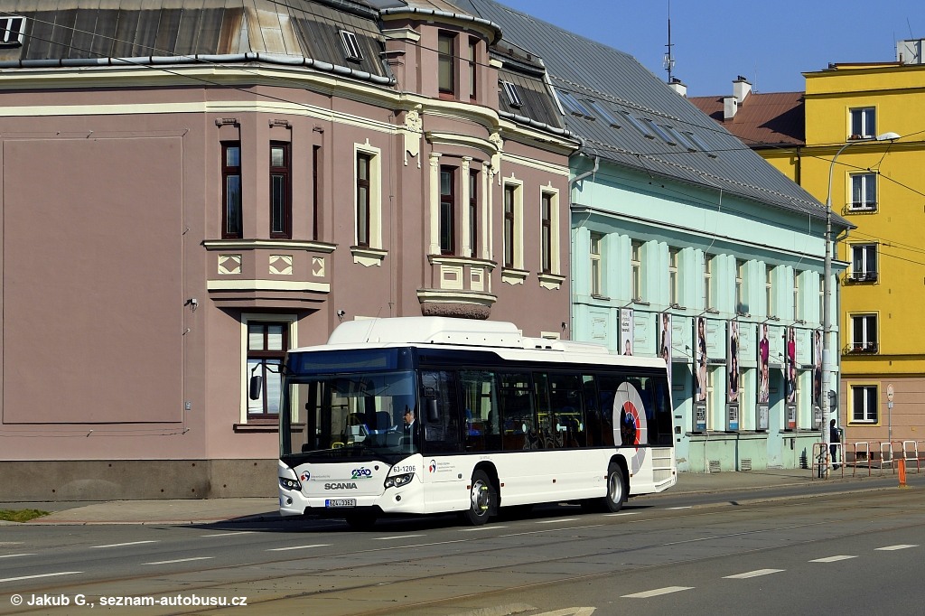 Нови-Йичин, Scania Citywide LE CNG № 63-1206