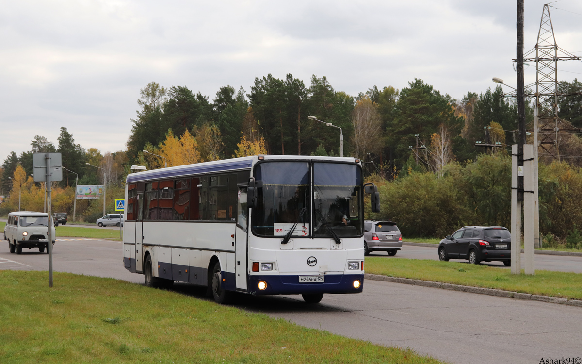 Krasnoyarsk, LiAZ-5256.23-01 (GolAZ) # М 246 НА 124