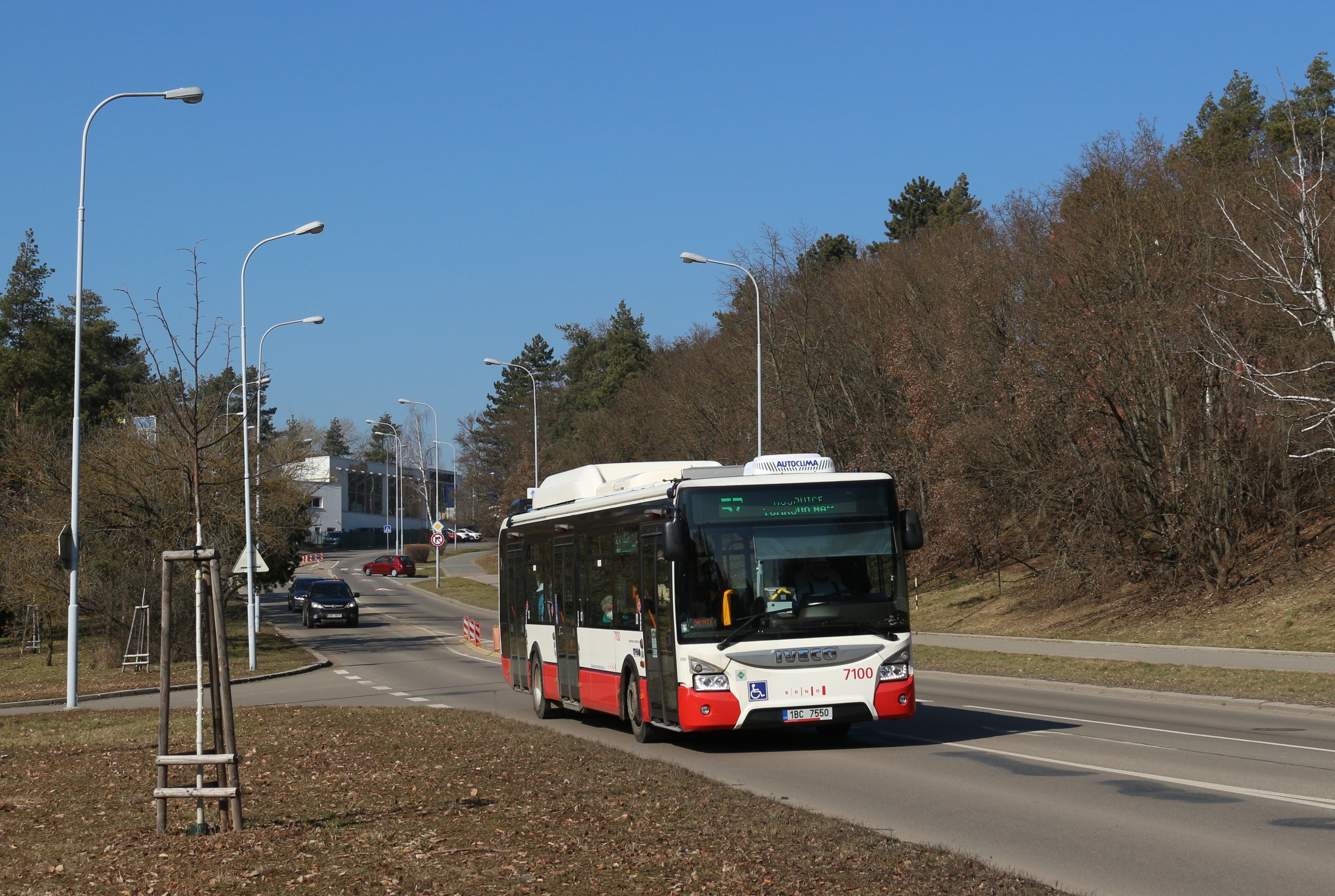 Brno, IVECO Urbanway 12M CNG № 7100