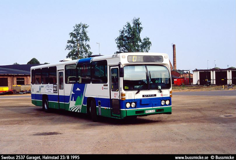 Halmstad, Scania CN112CL # 2537