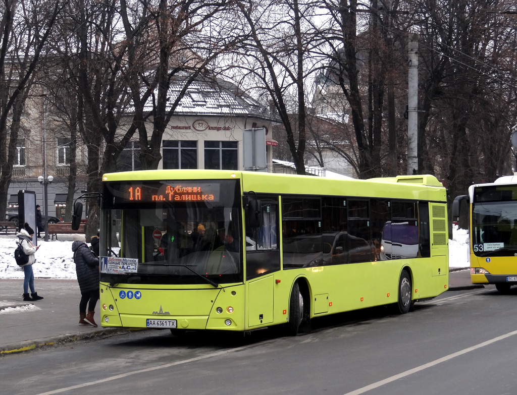 Lviv, MAZ-203.069 No. АА 6361 ТХ