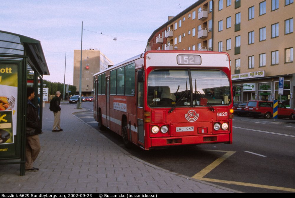 Stockholm, Scania CR112CL №: 6629